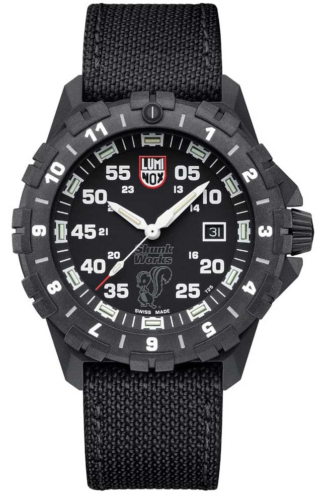 Luminox F-117 NIGHTHAWK x Skunk Works Watch 6440 Heritage 44mm with Black Dial 695$