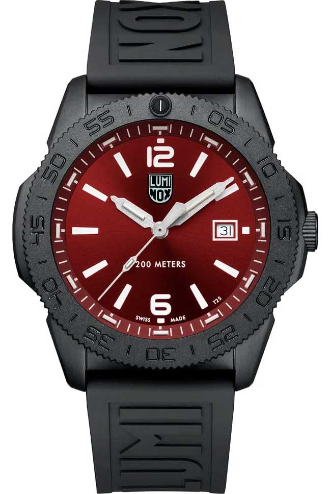 Luminox Pacific Diver Watch 44mm with Crimson Red Dial - XS.3135.B