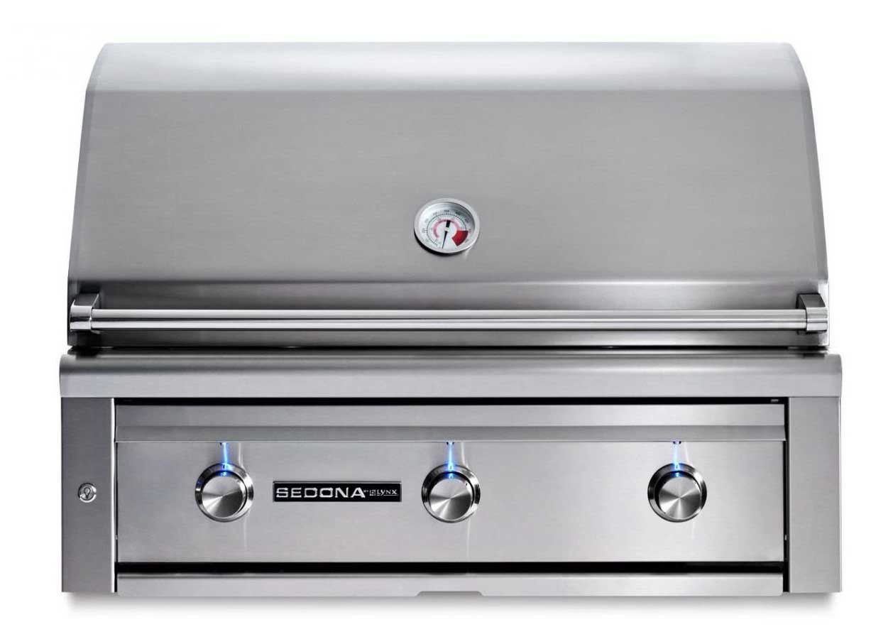 Lynx Sedona Built-In Grill Natural Gas with ProSear Infrared Burner 36-Inch in Stainless Steel