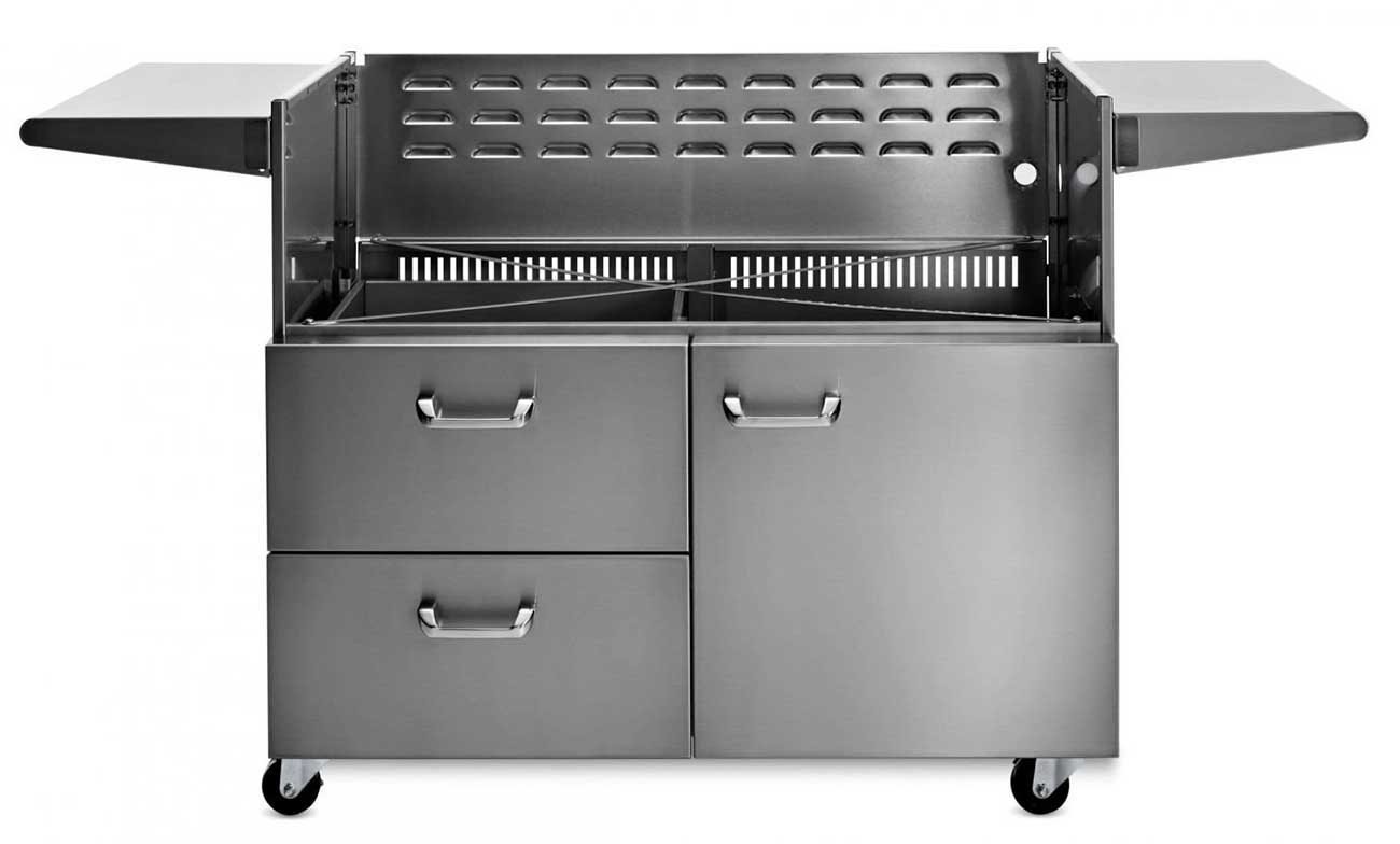 Lynx Professional Cart For Grill 42-Inch in Stainless Steel