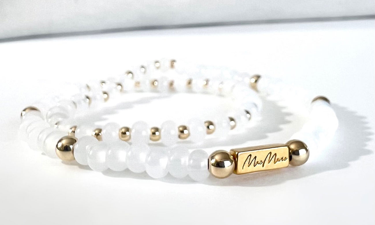 MaeMarie Wraps Cloud Double Bracelet Size 625 in Gold 58$