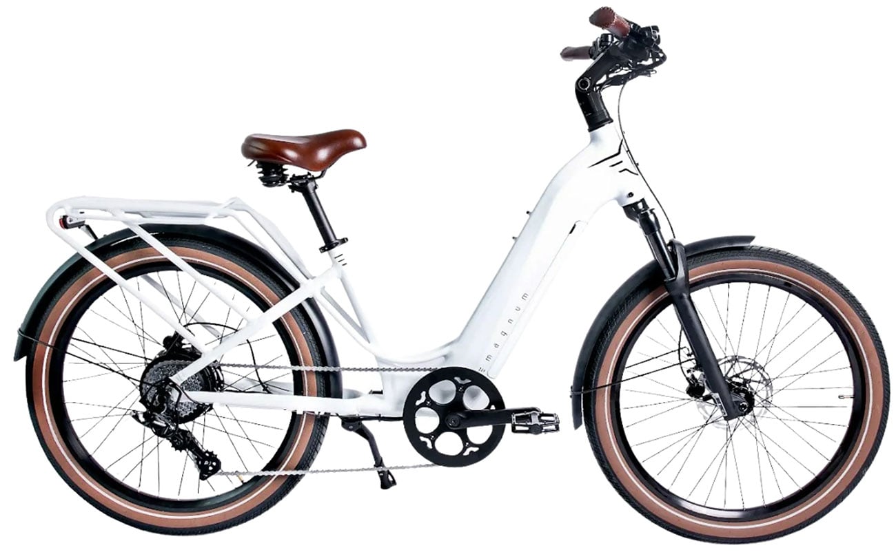 Magnum Wave 500W Electric Bike in Pearl