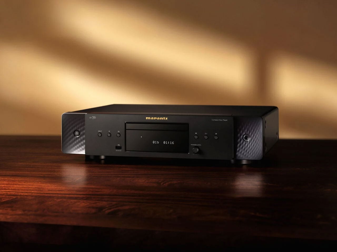 Marantz CD Player with DAC & USB Playback in Black Finish - CD70