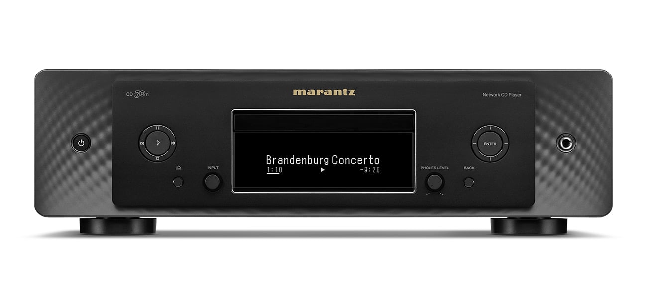 Marantz CD 50n Black High-Resolution Network Digital Audio and CD Player