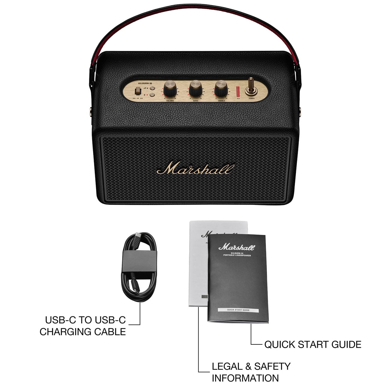Marshall Kilburn III Portable Bluetooth Speaker | Abt