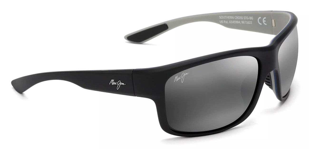 Maui Jim Southern Cross 63mm Polarized Black Sunglasses