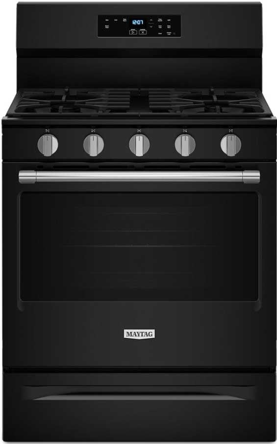 Maytag Gas Range With Steam Clean 30-Inch in Black