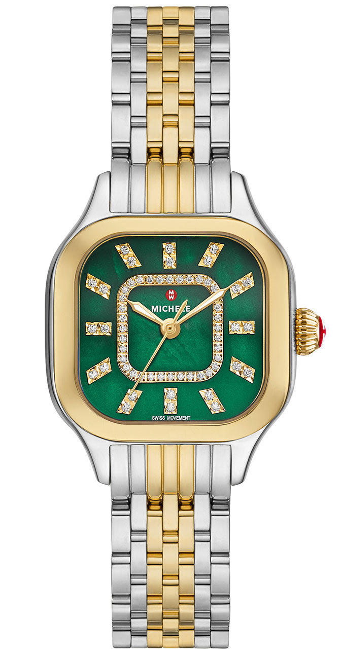 Michele Meggie Watch 29mm in 18K Two-Tone Gold-Plated  display picture 1