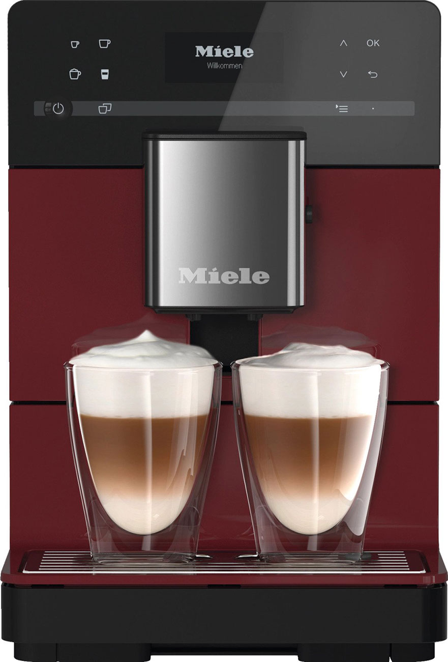 Miele CM 5310 OneTouch Coffee Maker in Tayberry Red | Abt