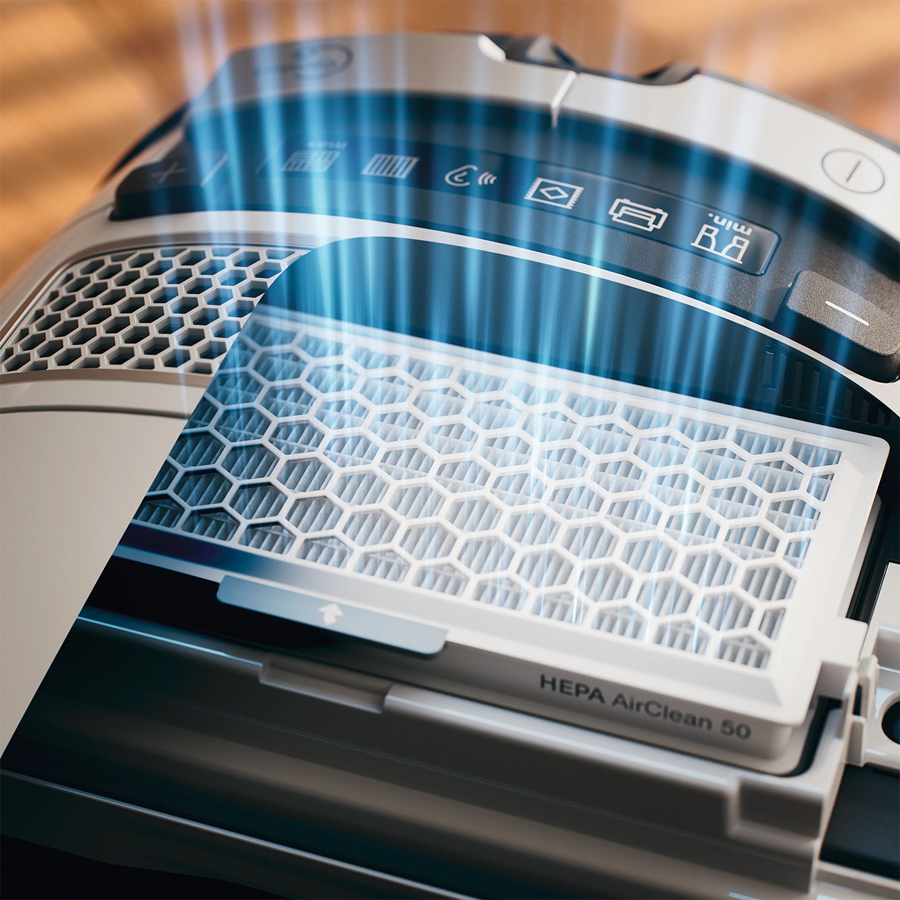 3 Pack Vacuum HEPA Filter Set Model SF-HA 50 Works With - Foto 11