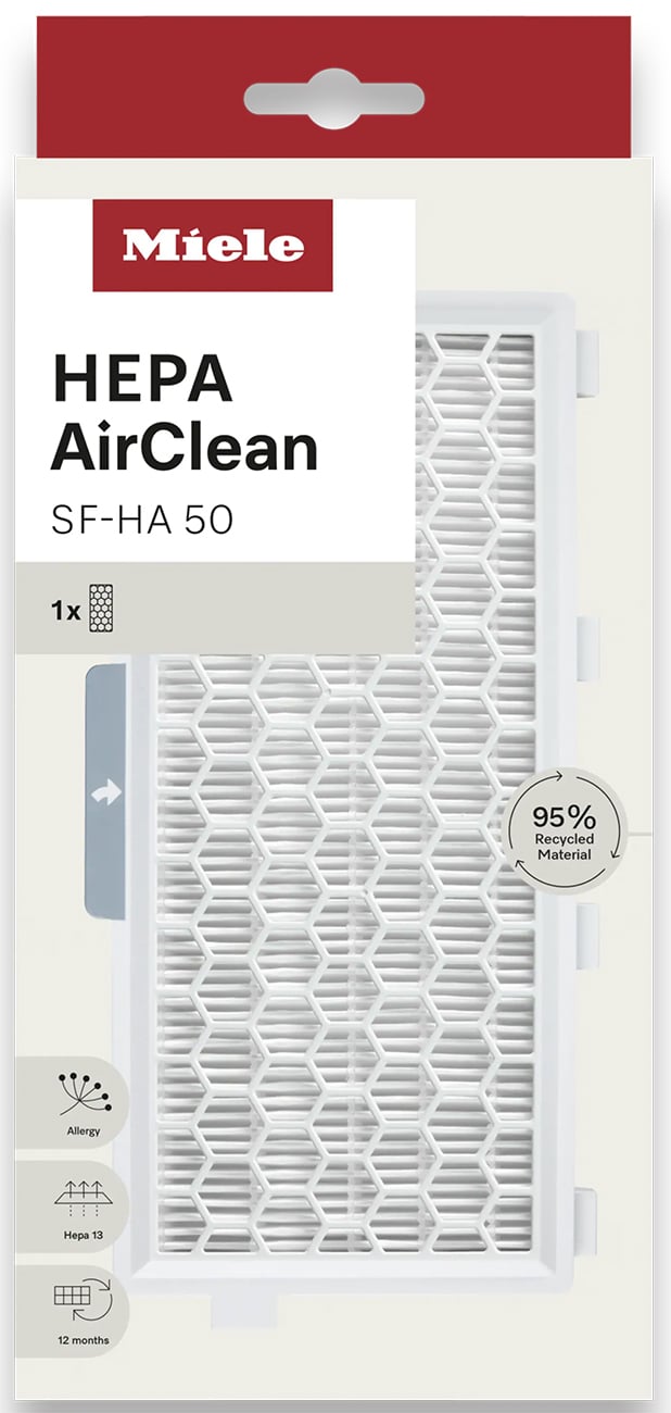 Kga-supplies Filtro HEPA Active Air Clean Per Aspirapolvere Miele S5361, S5560, S6220, S6330, S5380