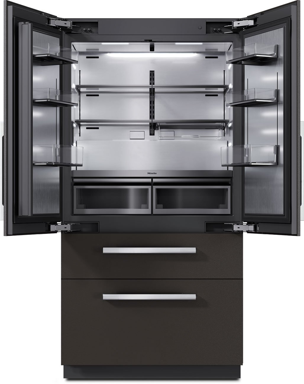 Miele MasterCool 23.1 Cu. Ft. KFMC 3858 FD Built-In French Door Refrigerator 42-Inch Wide in Custom Panel