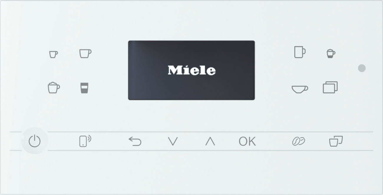 Miele CM 6360 White Coffee Machine - CM6360LOCM | Abt