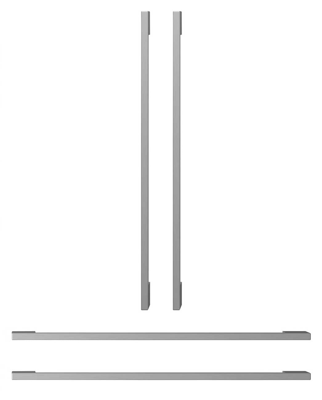 Monogram ZKSB4H4CVSS Minimalist Refrigerator Handle Kit