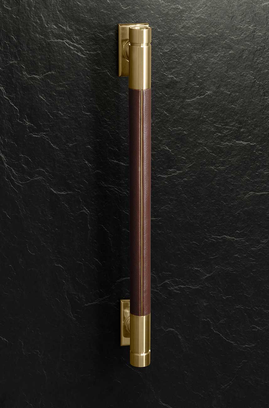 Monogram Designer Collection Long Handle Kit for 48 In. Pro Range In Brass