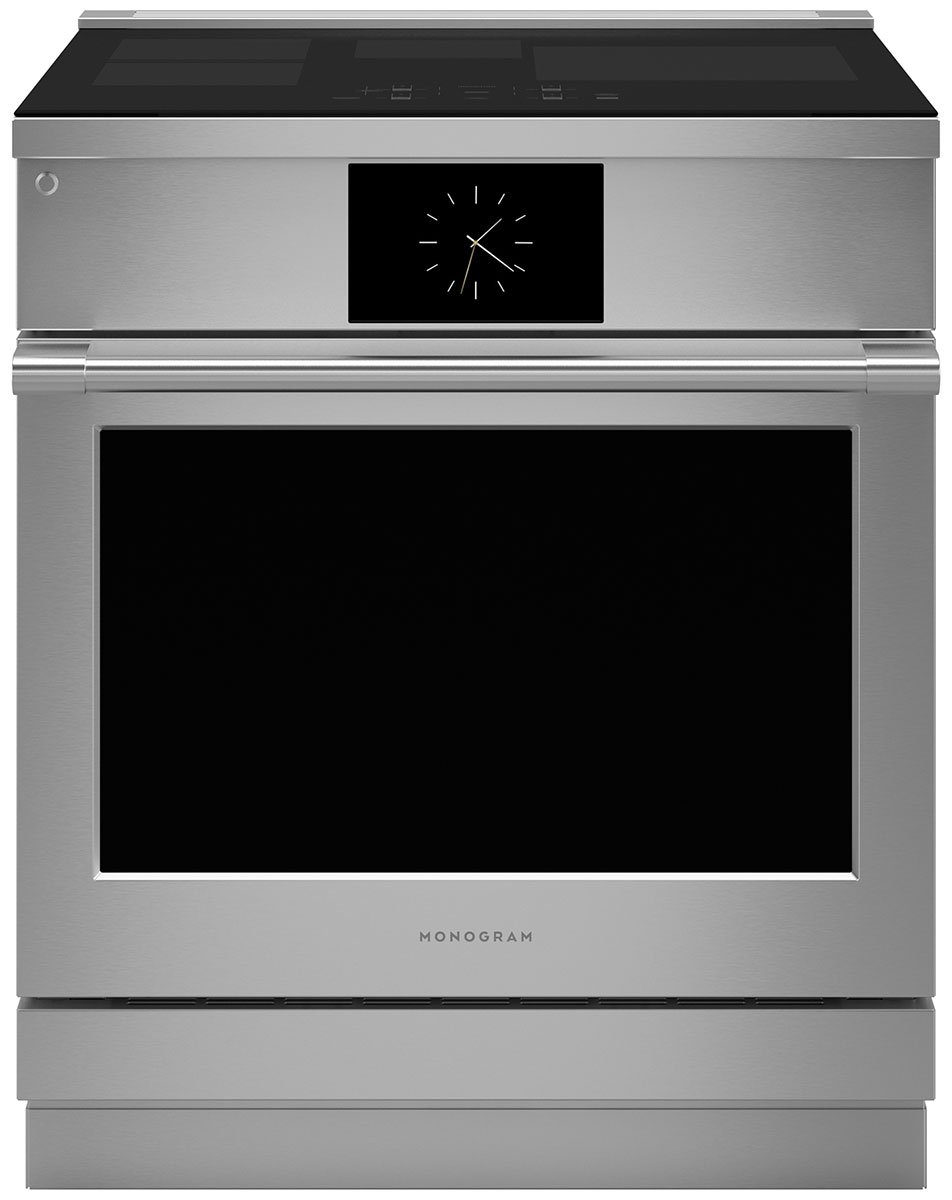 Monogram Range 30 In. Induction Professional with 4 Elements in Stainless Steel
