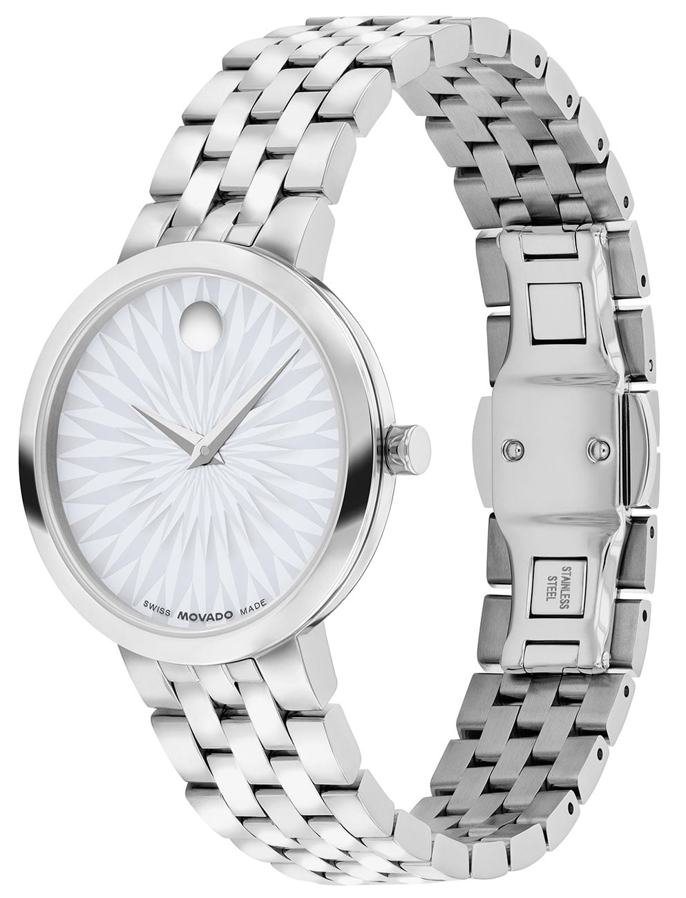 Movado Museum Classic Watch 29.5mm with Pale Blue Dial display picture 2
