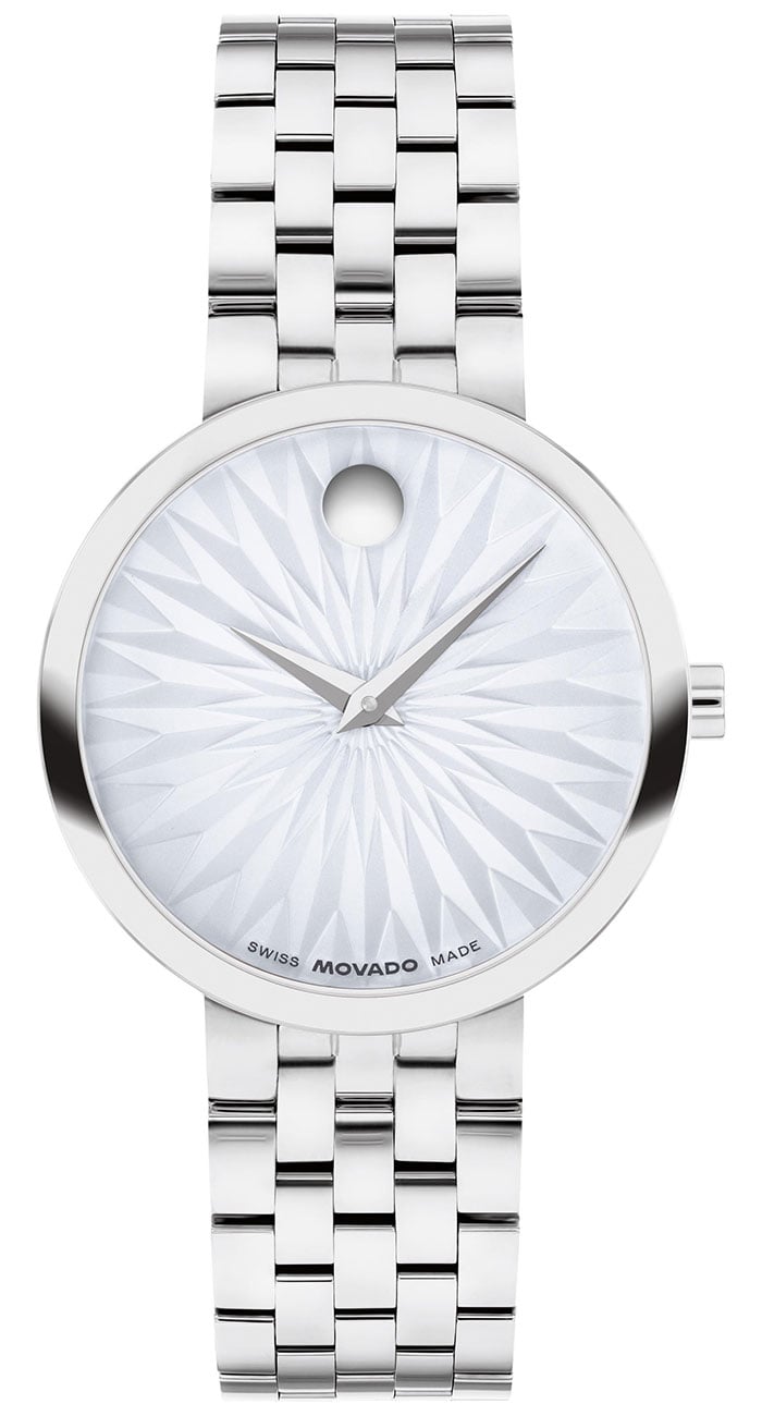 Movado Women's Museum Classic Swiss Quartz Stainless-Steel Watch, 29.5mm - Silver-Tone