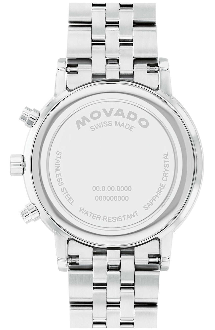 Movado Museum Classic Chronograph Watch 42mm, Blue Dial