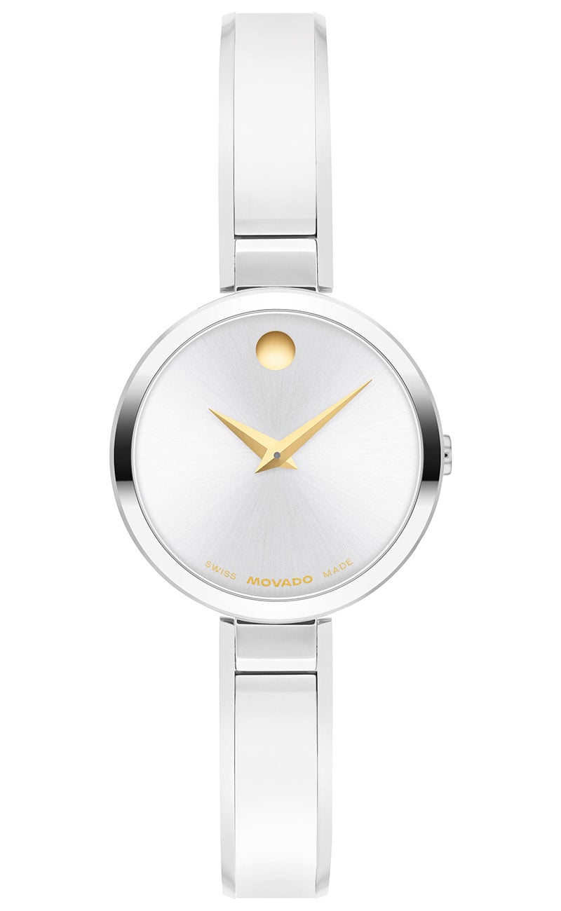 Moda Watch Group Movado Moda Watch 24mm with Silver White Sunray Dial | Abt