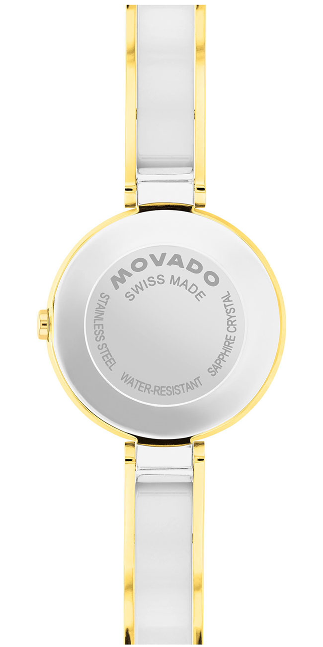 Movado Moda Watch 24mm with Silver White Dial - 0608012