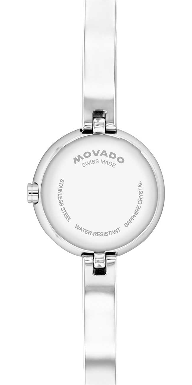 Movado Museum Bangle Watch 21.5mm with Blush Dial - 0608062 | Abt