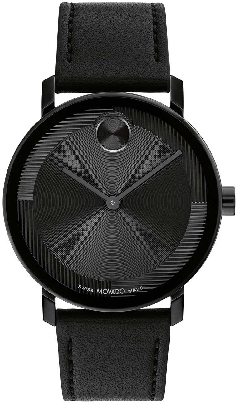 Movado Bold Evolution 2.0 40mm Watch with Black Museum Dial - 3601123