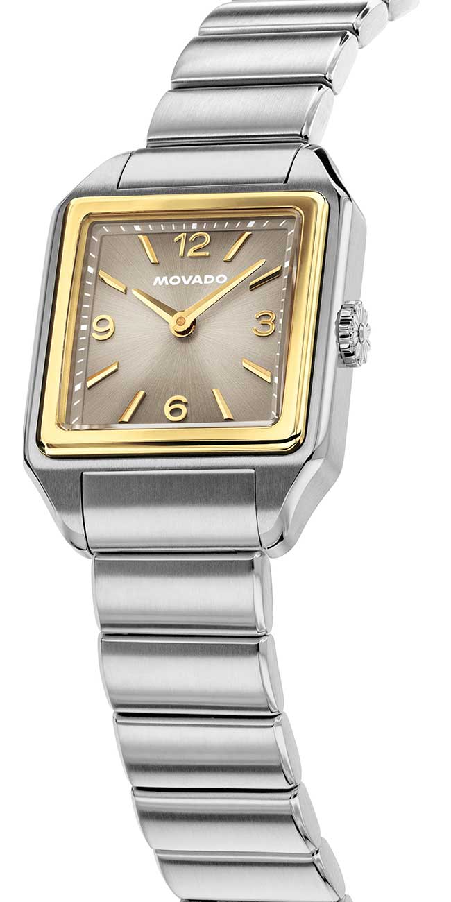Movado Heritage 1917 Women's 25MM Watch, Taupe Dial