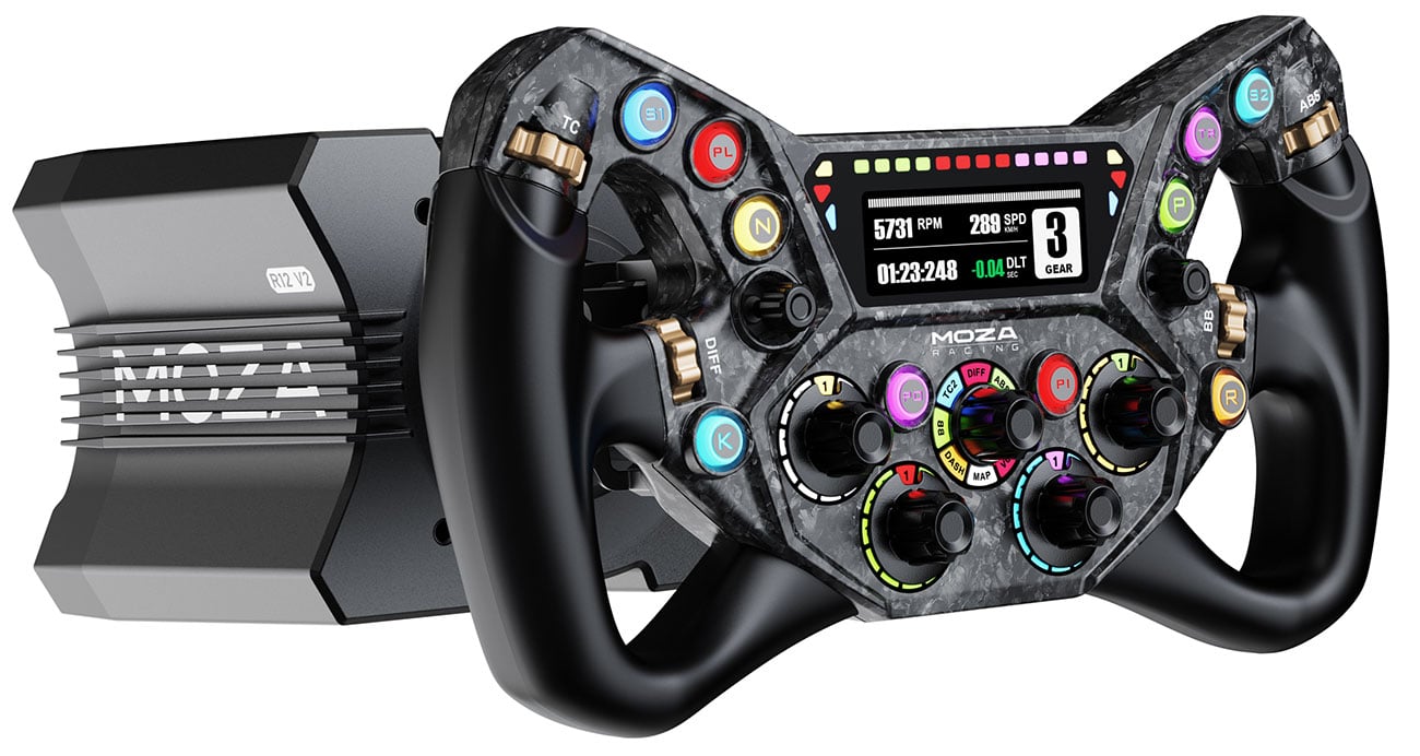 MOZA KS Pro Steering Wheel - RS095 | Abt Electronics