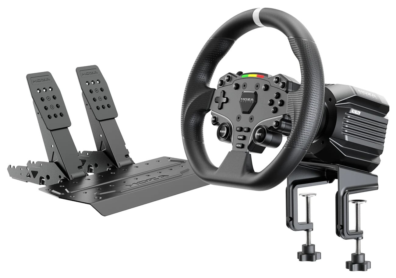 Moza Racing R5 Pro Wired Direct Drive Racing Simulator for Pc - Black