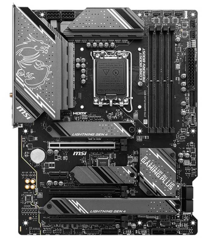 MSI Z790 GAMING PLUS WIFI Motherboard - PROZ790GAMPLUSWIFI | Abt
