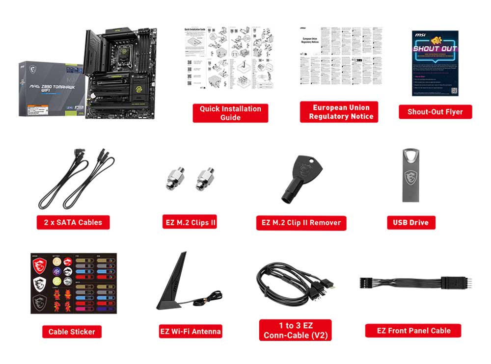 mygページ MSI MAG Z890 TOMAHAWK WIFI Motherboard | Abt
