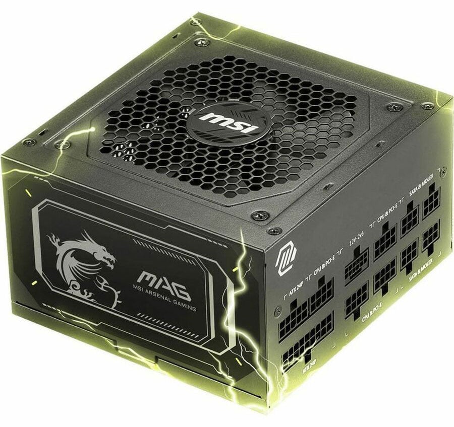 MSI MAG A850GL PCIE5 II 850W Power Supply w PCI- e5.1 | Abt