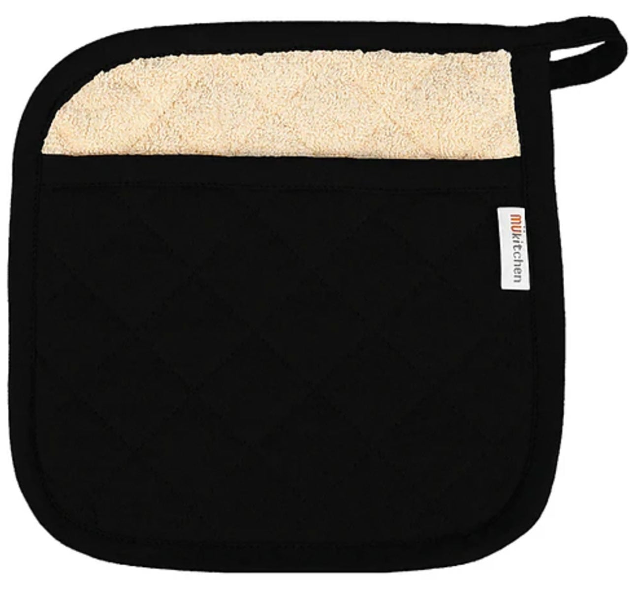 MUkitchen Onyx Black Potholder