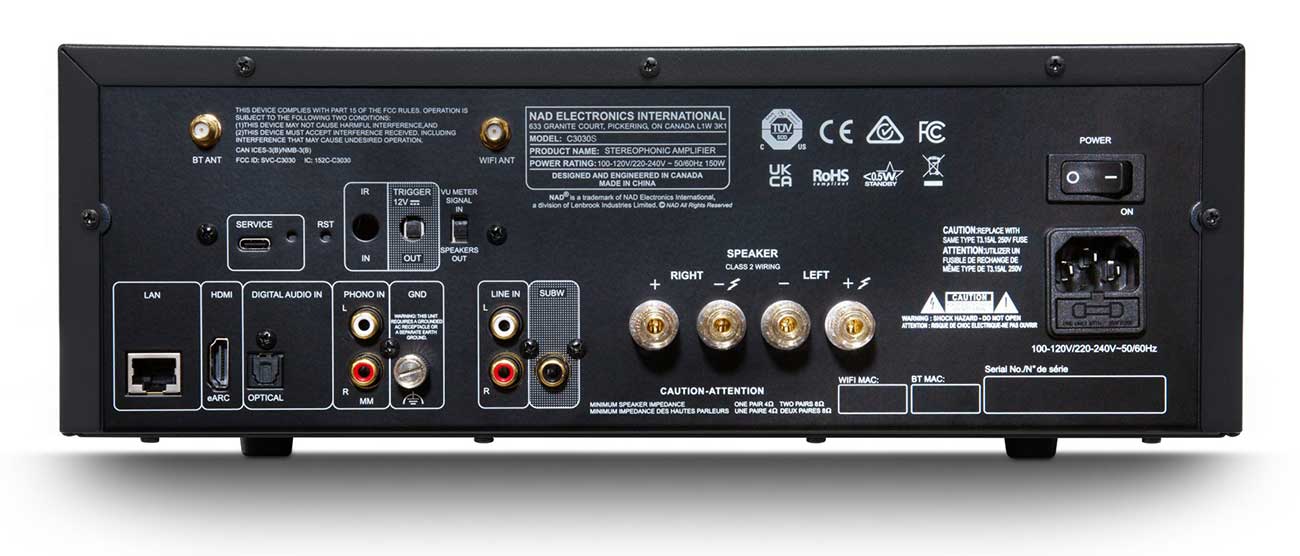 NAD C 3030S Stereophonic Integrated Amplifier - C3030S | Abt