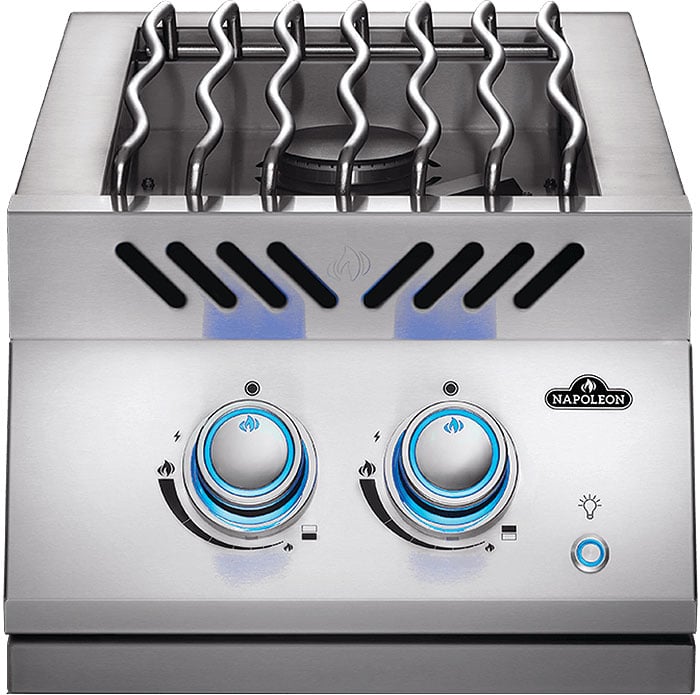 Napoleon 700 Series Stainless Steel Built-In Natural Gas Inline Dual Range Top Burner