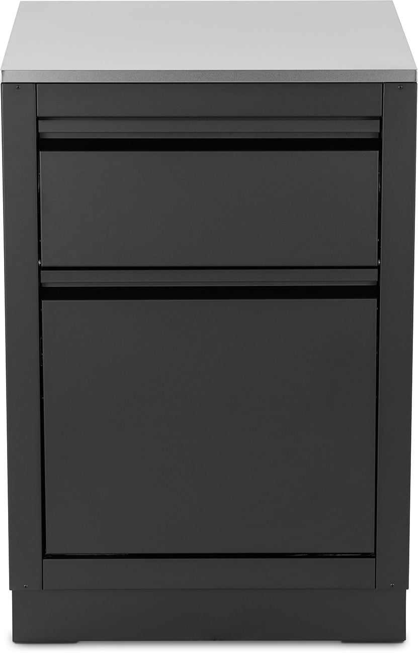 Wrath Drawers Napoleon Oasis Waste Drawer Cabinet in Matte Black | Abt