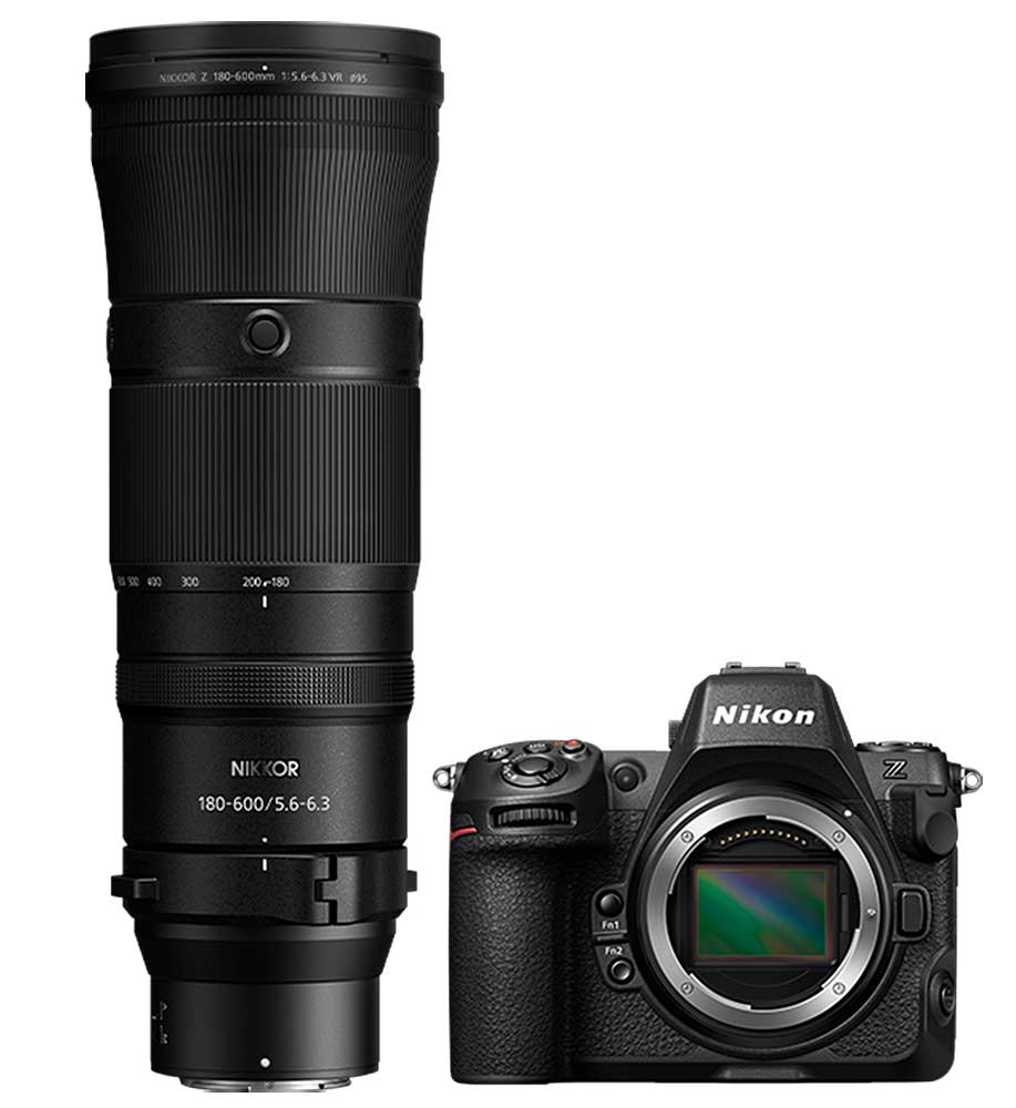 Nikon Z 8 Camera NIKKOR Z 180-600mm Lens - 2045 | Abt