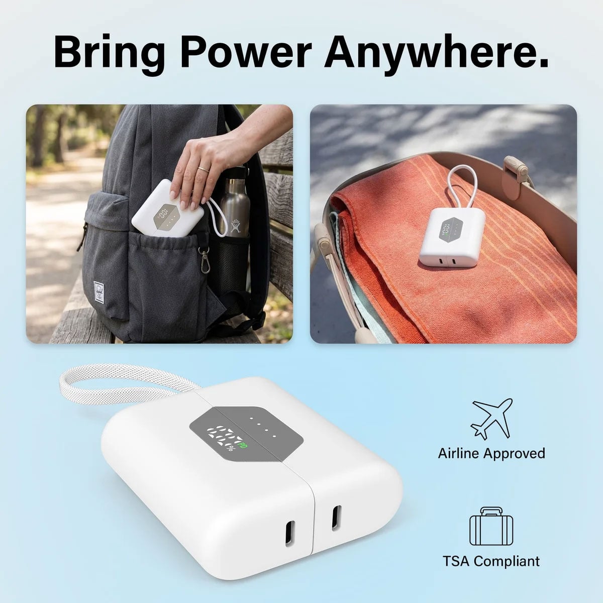 Nimble SHAREPOWER Portable Charger - NB-CPC-10K1C-14422A
