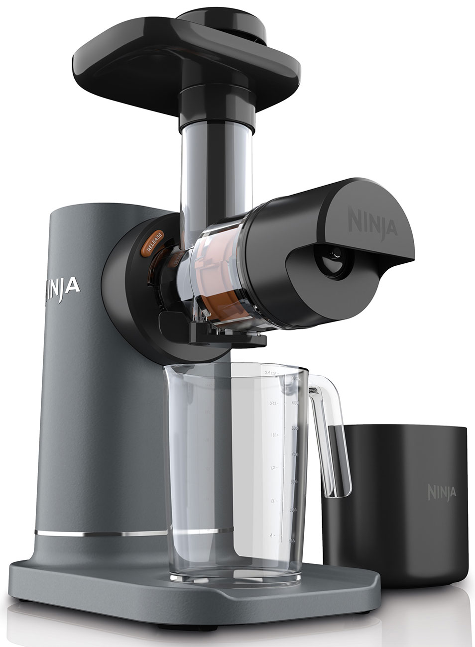 Ninja NEVERCLOG Cold Press Juicer in Gray JC151 | Abt