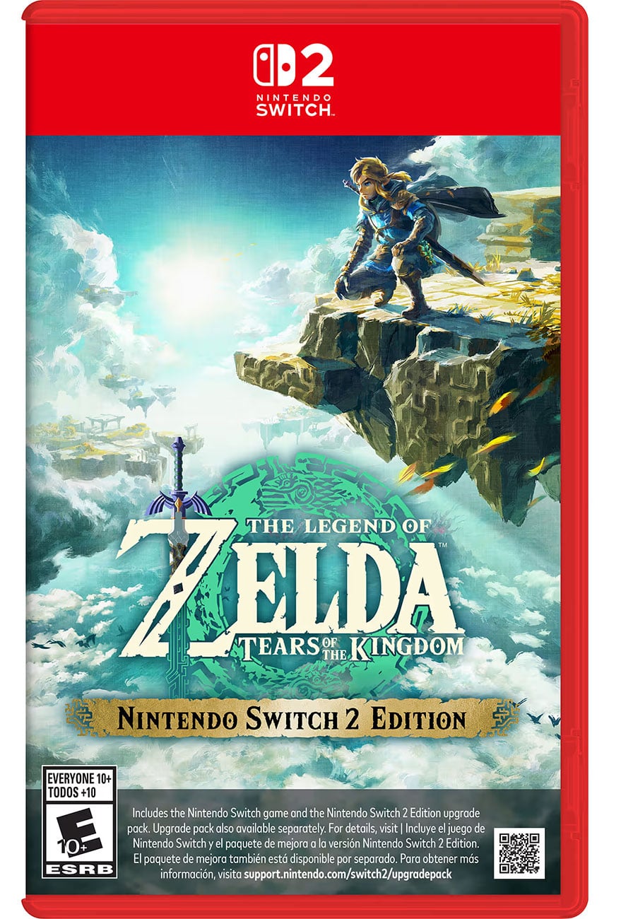 Nintendo Switch 2 The Legend of Zelda Tears of the Kingdom Video Game