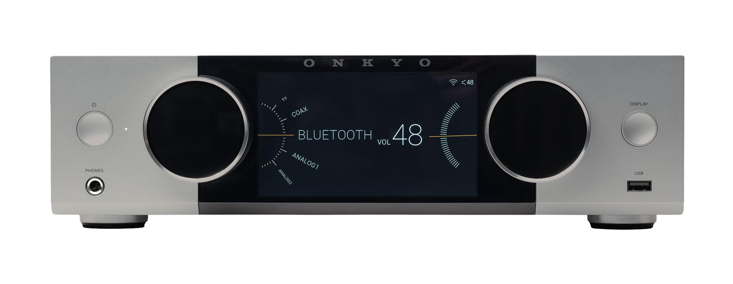 Onkyo Muse Y-40 2-Channel 75-Watt Network Integrated Amplifier - Silver