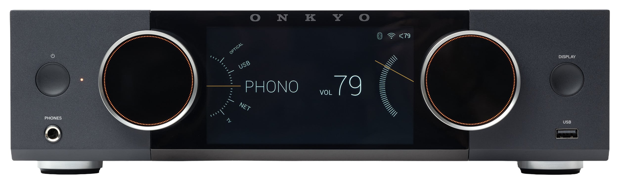 Onkyo Muse-y-50 2-Channel 125W Class D Network Integrated Amplifier - Black