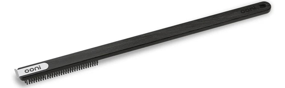 Ooni Long Pizza Oven Brush in Stainless Steel