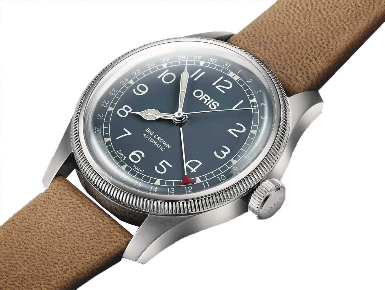 Oris Big Crown Pointer Date Watch 40mm with Blue Dial
