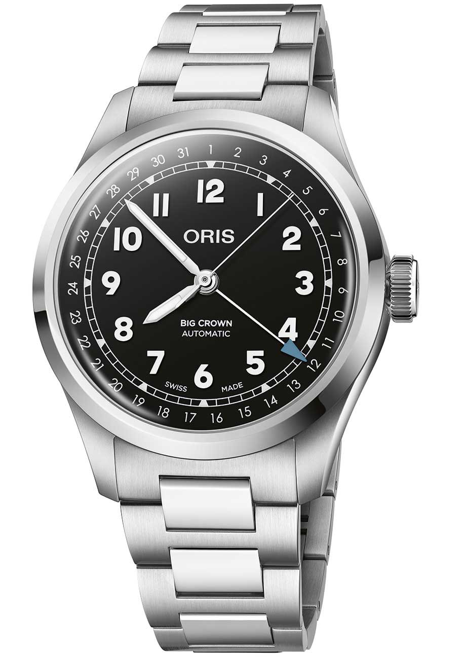 Oris Big Crown Pointer Date Watch 40mm with Black Dial 2400$