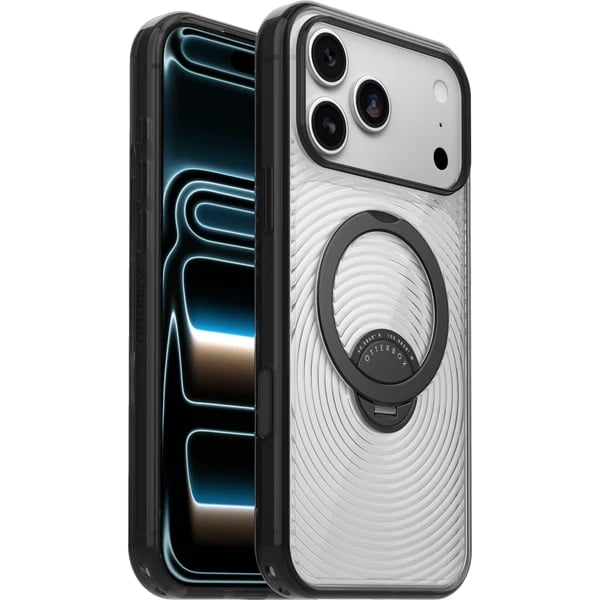 OtterBox Symmetry Series Stand MagSafe Case for iPhone 18 Pro Max and iPhone 17 Pro Max in Umbra Black
