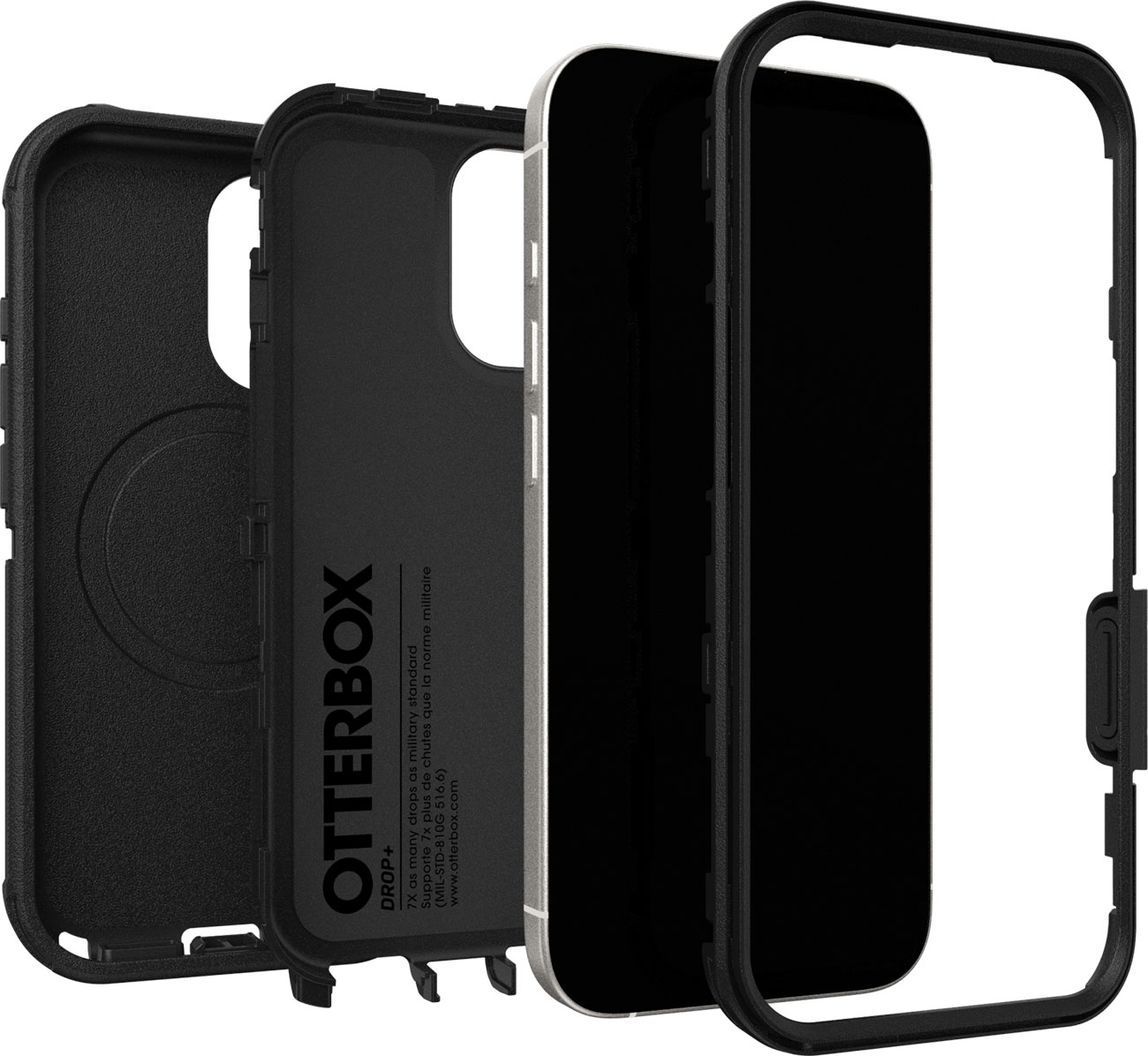 Otterbox Defender Series Pro Case for iPhone 17 Black - 77-98404 Otterbox Defender Series Pro Case for iPhone 17 Black - 77-98404