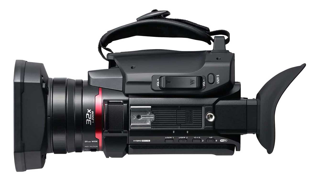 Panasonic X1600 Camcorder 4K with 24x Zoom in Black - HCX1600PP