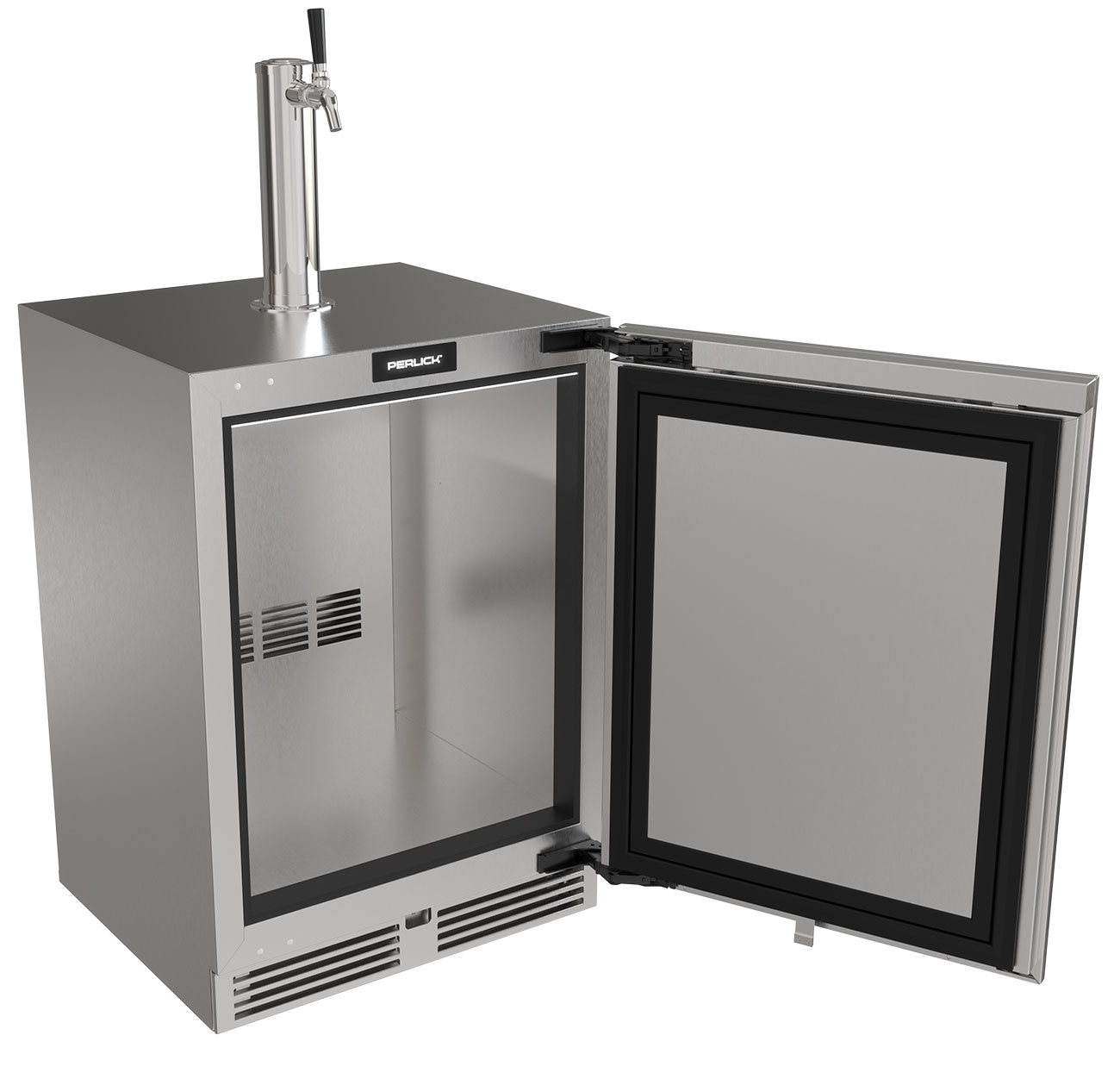 Perlick G5 5.1 Cu. Beverage Dispenser 24-Inch Custom Panel - G5BD24SC